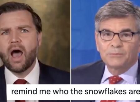 That interviewer cutting off an irate JD Vance was already good but the fury of these raging Magas took it to a whole new level