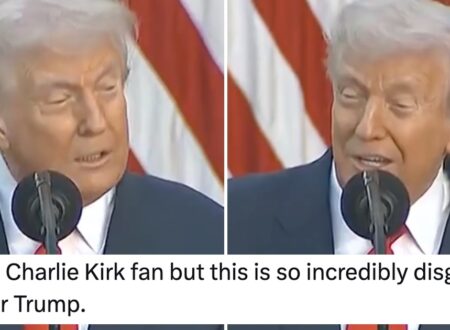 People thought Donald Trump was basically trolling Charlie Kirk at Charlie Kirk’s memorial – 17 gobsmacked responses