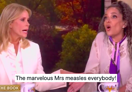 Cheryl Hines trying to defend her husband RFK Jr while getting more and more visibly pissed off on ‘The View’ is your cringe watch of the day