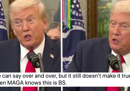 Donald Trump bragged about his ‘unbelievable’ economy and just for once he was right, his claims were totally unbelievable – 14 no-nonsense fact checks
