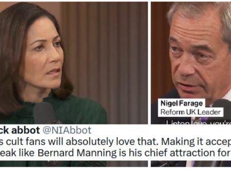 The 1950s called. They want their attitude to women back from Nigel Farage, but he’s too busy demonstrating it to Mishal Husain