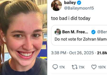 A woman posted an innocent selfie declaring her vote for the NYC mayoral candidate and the avalanche of unhinged Maga replies is a terrifying snapshot of America right now