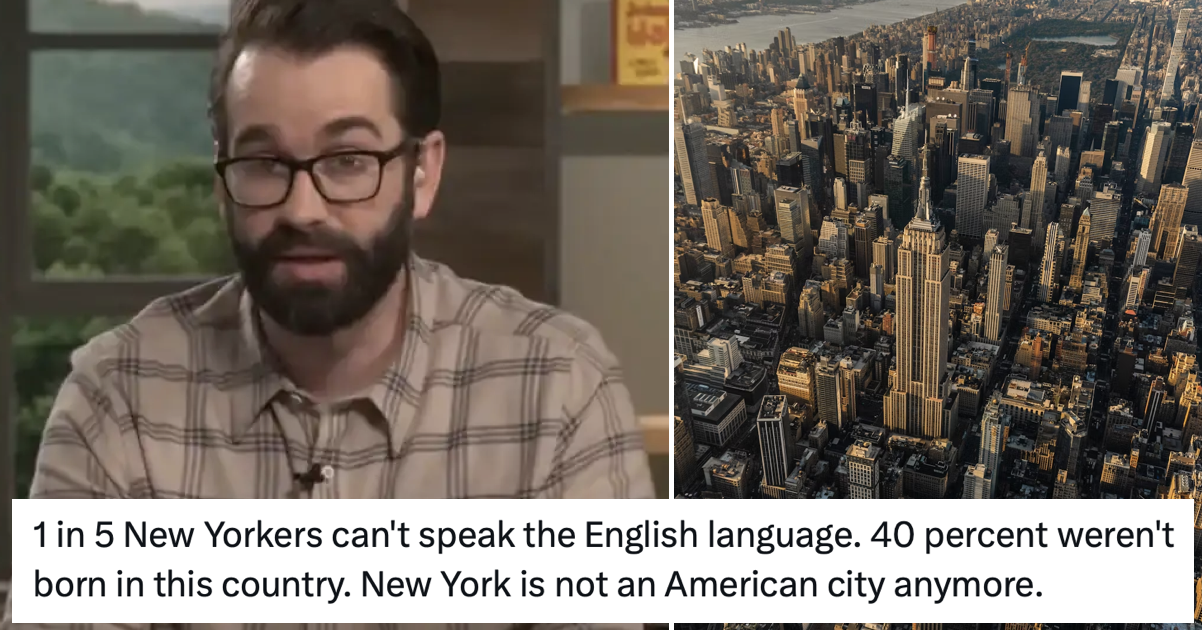 A right-wing commentator whined that New York 'is not an American city ...
