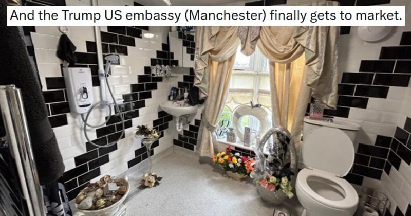 Someone dubbed this Rightmove property listing 'The final boss of Live, Laugh, Love' - dare you look through the keyhole?