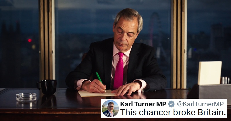 Nigel Farage shared his video letter to ‘Broken Britain’, and the enormous self-own was not lost on the nation – 21 frank replies