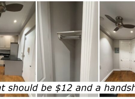 There’s not enough room to swing a mouse in this miniscule $2,500-a-month New York apartment