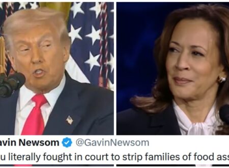 Days after asking the courts to let him cancel food stamps, Trump said the US must care for vunerable children. RIP, Irony!