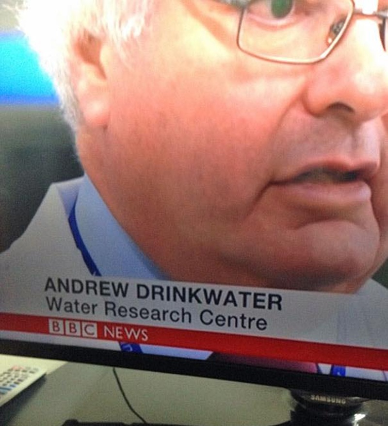 Andrew Drinkwater. Water Research Centre