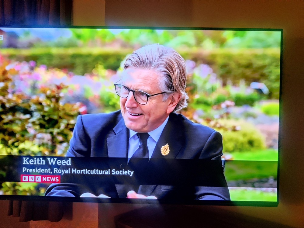 Keith Weed President Royal Horticultural Society