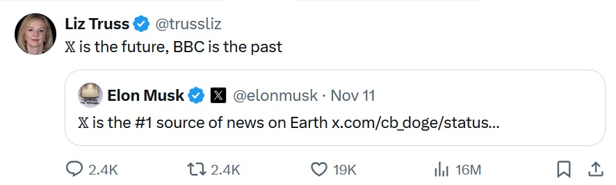 is the future, BBC is the past