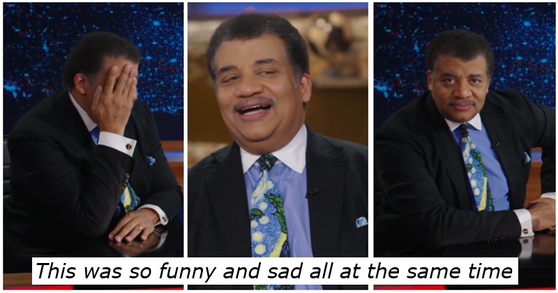 Neil deGrasse Tyson’s hilarious struggle to cope with these unhinged Maga science questions is straight from the hall of fame