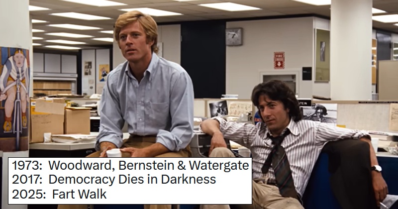 The Washington Post advised people to take a ‘fart walk’ after overindulging, and Twitter thought it was a gas – these 18 top takes trumped the lot