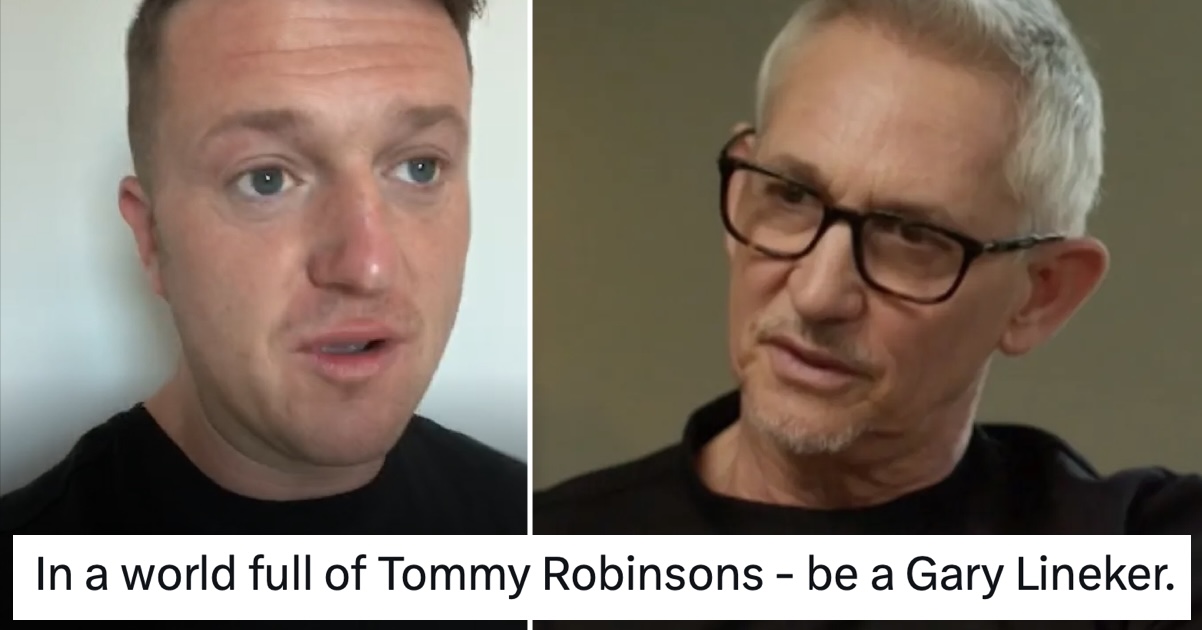 Tommy Robinson’s desperate trolling of Gary Lineker blew up spectacularly in his face