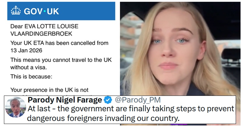 A Dutch far-right anti-immigration activist has been wanging on about being denied entry to the UK, and our irony meter is in overload