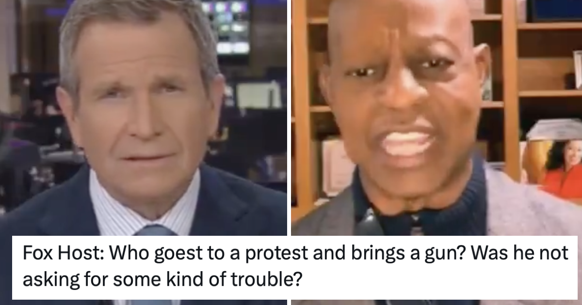 Fox News said Alex Pretti was ‘asking for it’ and the hypocrisy was so rank even their own contributor was moved to point it out