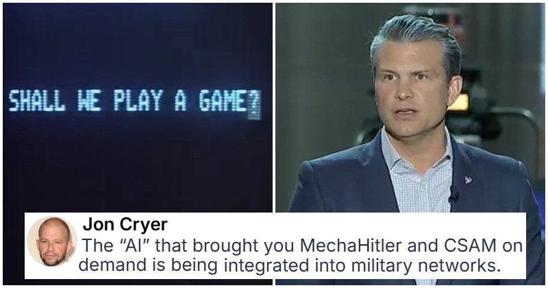 The US Department of Defense is adding Grok to its military networks. What could possibly go wrong? 18 explosive reactions