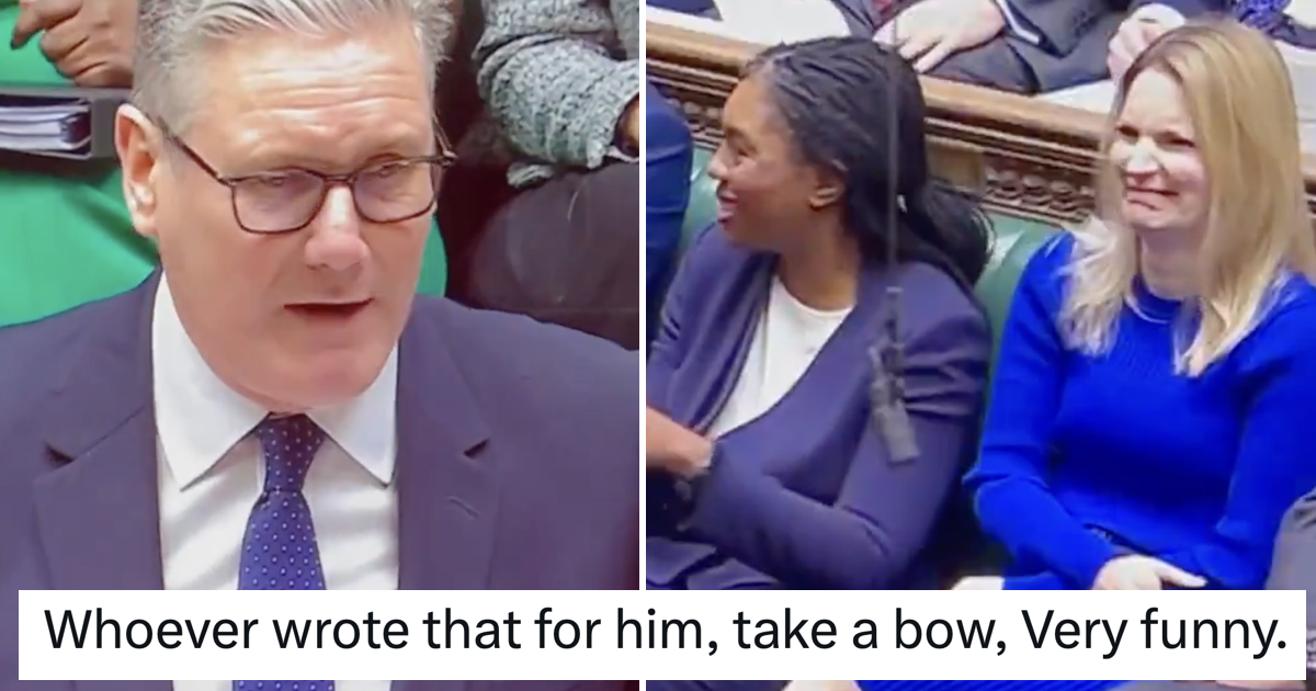 Keir Starmer's magnificent takedown of the Tories' 14 years in power was that rarest of things - a properly funny (albeit slightly weird) joke at PMQs