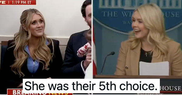 The White House ‘press conference’ just hit a new low with the entrance, stage right, of Riley Gaines (and her baby) – 15 totally on-point responses