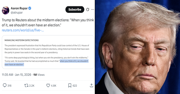 Karoline Leavitt said Trump was ‘simply joking’ when he said America didn’t need elections – 15 essential responses that took it very seriously indeed