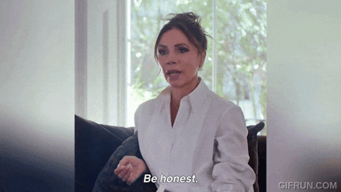 David Beckham sticking his head into the room during an interview with Victoria to make her own up to going to school in a Rolls Royce, just after she was talking about being poor as a child.