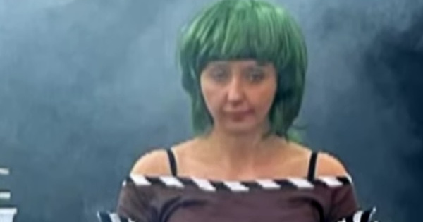 Kirsty Paterson, the sad Oompah Loompah.