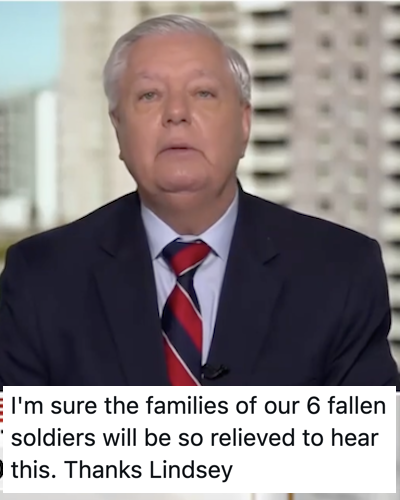 Maga mascot Lindsey Graham didn't just say the quiet part about the war on Iran out loud - he bellowed it - and it's a frankly terrifying rant
