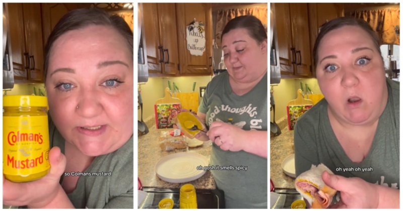 An American ignored these Brits’ advice how much English mustard to use and paid the price in hilarious style