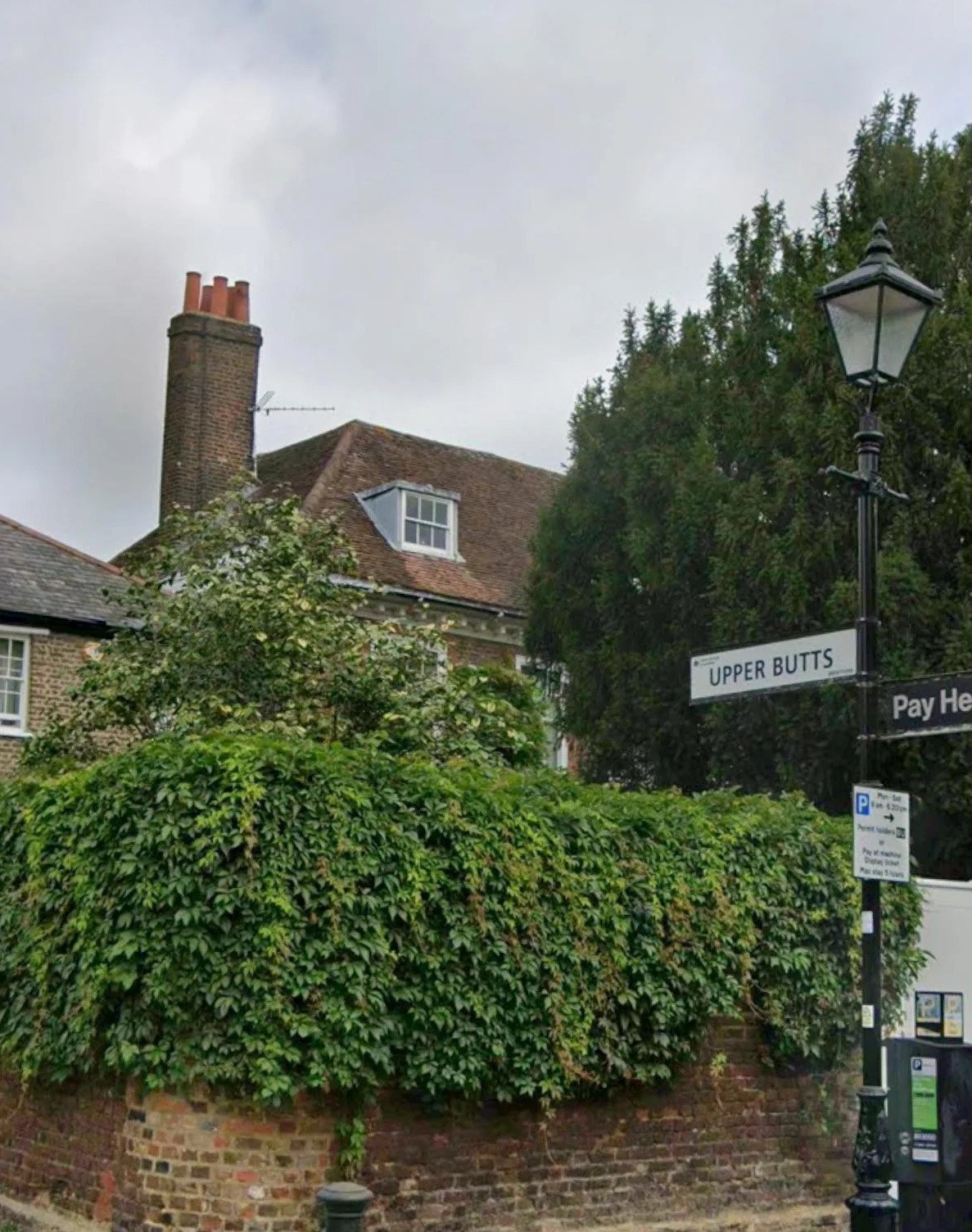 Upper Butts street sign