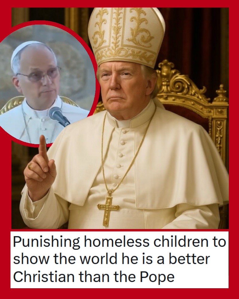 The US has cancelled its $11 million contract with a Catholic children’s charity, and the pettiness is visible from space