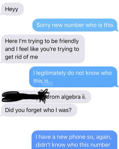 This woman was relentlessly bothered by a creepy old classmate to the point where she had no choice but to go nuclear and it was just fabulous