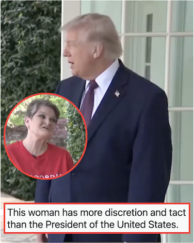 Donald Trump asked his ‘DoorDash driver’ to back up his views on transgender athletes and he was very satisfyingly put back in his box