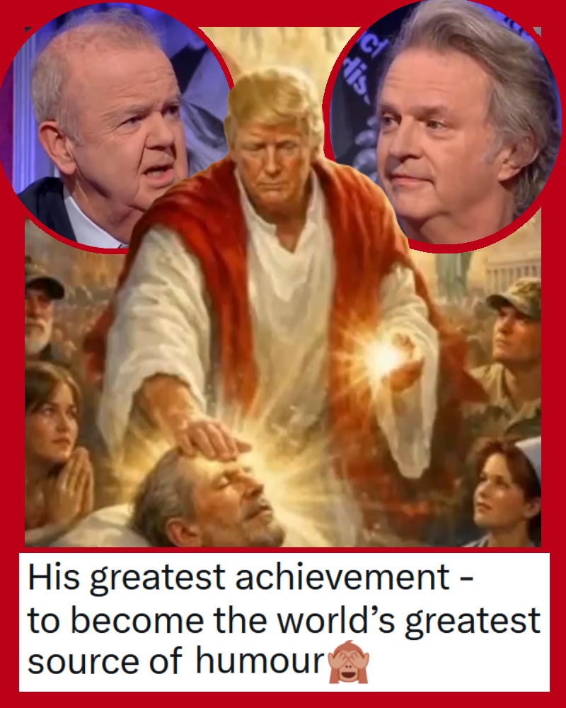 Have I Got News For You roasted Trump for his AI Doctor Jesus post, and it's four minutes very well spent