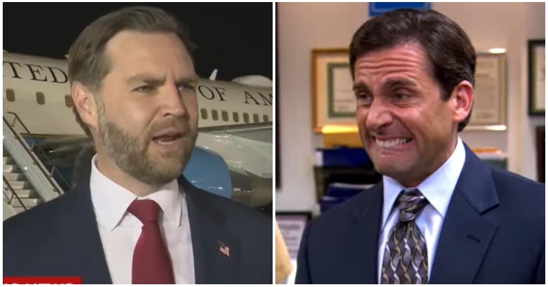 JD Vance compared Iran’s ‘right to enrich uranium’ with his wife’s right to skydive, and everyone’s cringe-o-meters exploded – 16 massive facepalms