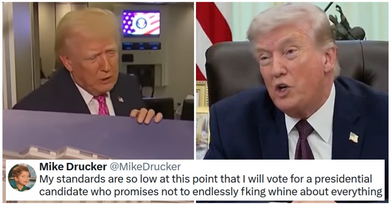 Trump’s in full tantrum mode after a judge ordered a pause on his precious ballroom, pending Congressional approval – 21 reactions that are dripping with schadenfreude