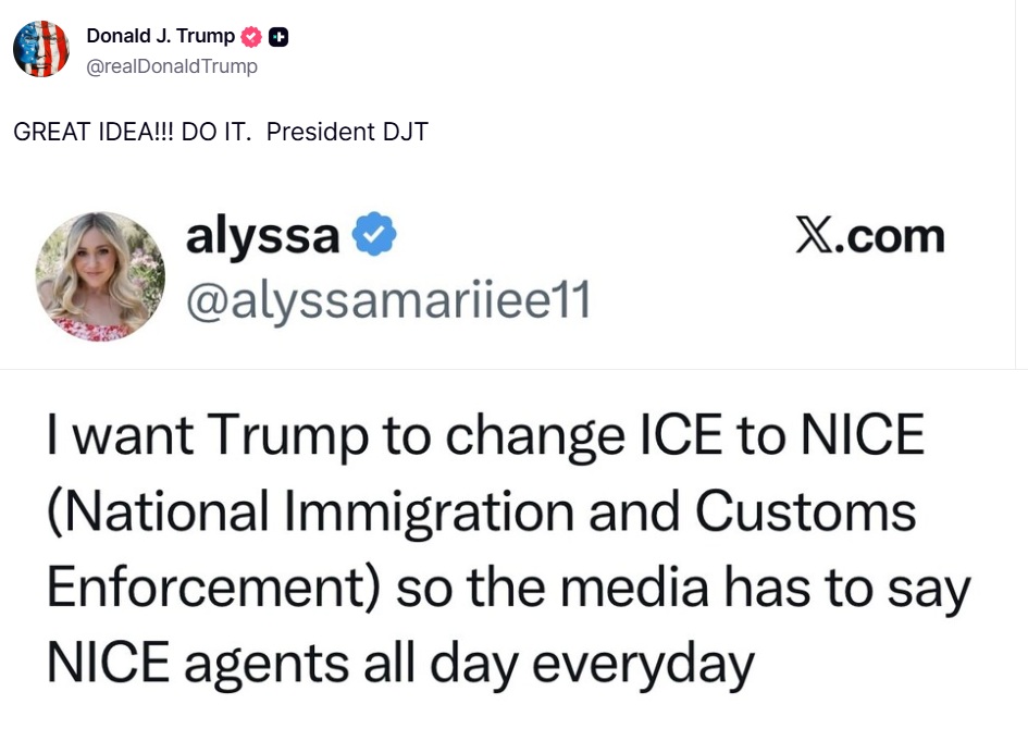 GREAT IDEA!!! DO IT.  President DJT