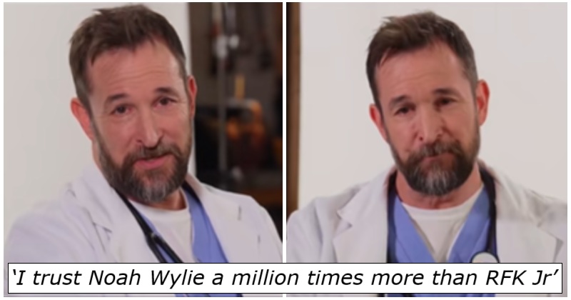 TV doc Noah Wyle had a savage and hilarious dig at the ‘do your own research’ medical conspiracy theorists, like RFK Jr
