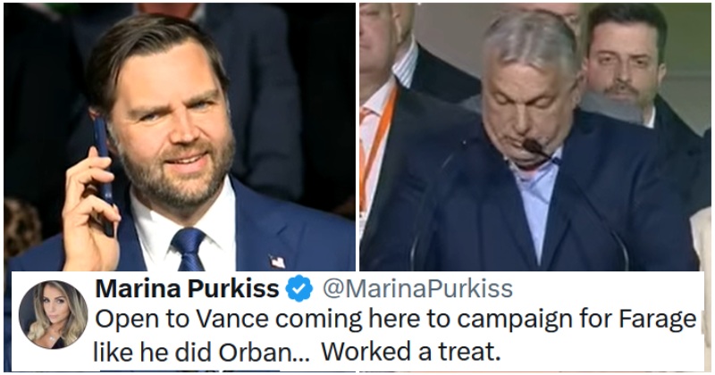 It looks like the Trump-Vance endorsement was the kiss of death for Hungary’s Viktor Orbán, who has lost in a landslide – 28 delighted reactions