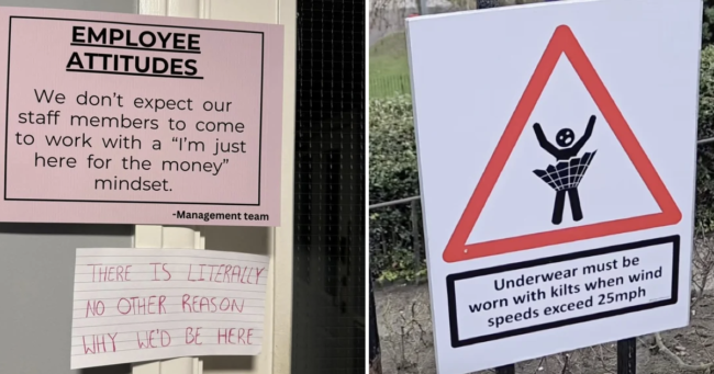 27 of our all-time favourite funny signs to make everything just a little bit better right now