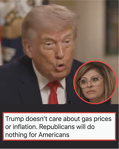 Donald Trump was asked what his plans were to help the US economy and he didn’t just not read the room, he was in the wrong building