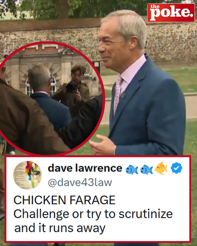 Cathy Newman asked Farage about his £5 million gift from a crypto billionaire, and Nacho Nigel ran away – 17 utterly unsurprised reactions