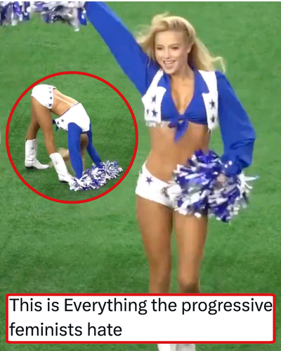Someone suggested cheerleaders were everything ‘progressive feminists hate’ and it was a glorious self-own for the ages