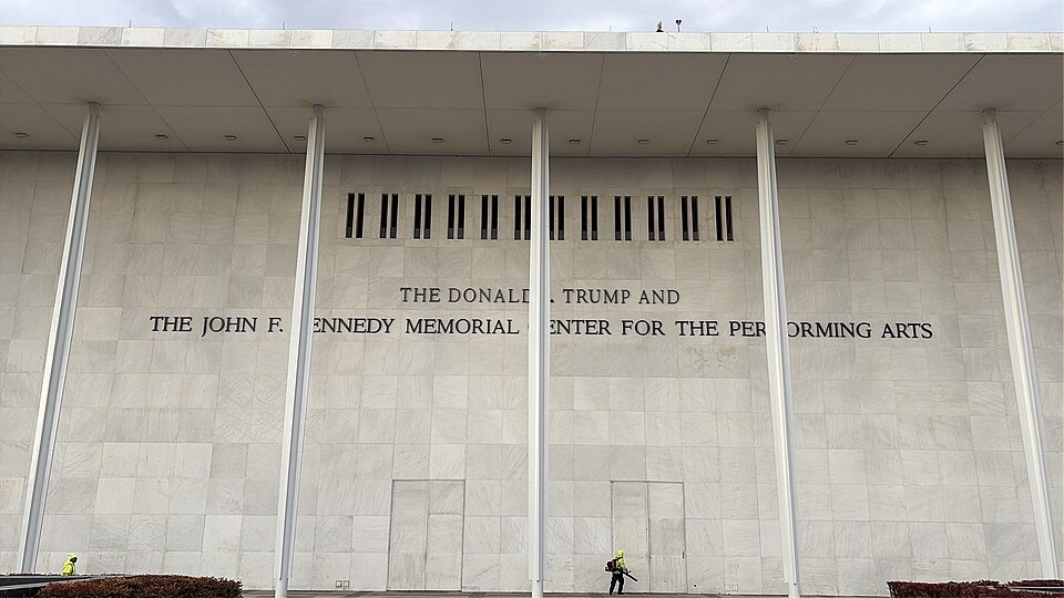 Image of the 'Donald J. Trump and the John F Kennedy Memorial Center for the Performing Arts