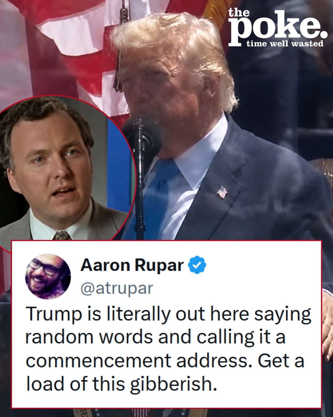We have no idea what this word salad meant, and we’re pretty sure Trump didn’t know either – 15 baffled reactions