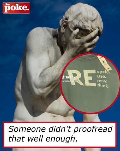 There’s a very NSFW message hidden in the environmental messaging on this t-shirt