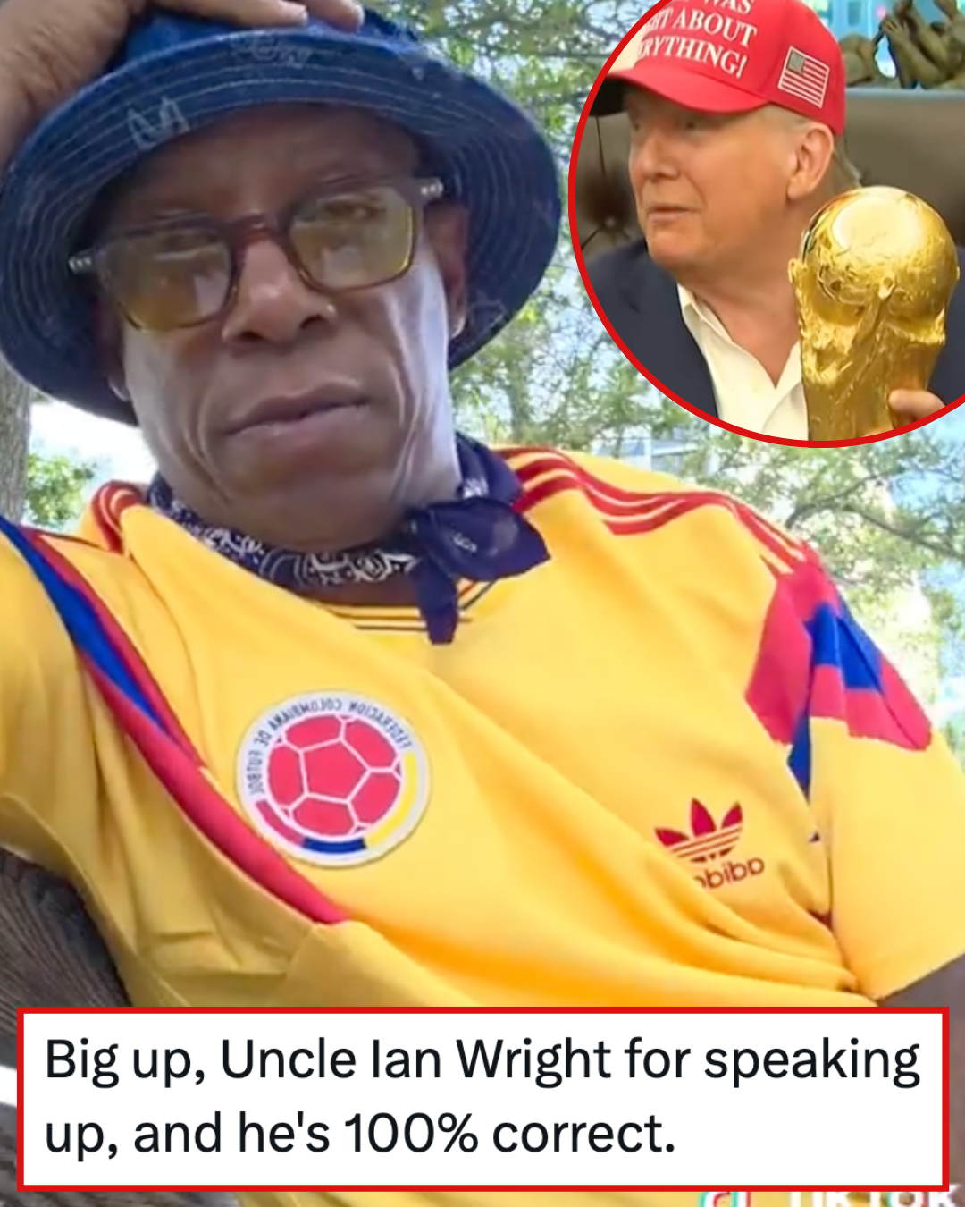Ian Wright just totally nailed all that’s wrong with Donald 