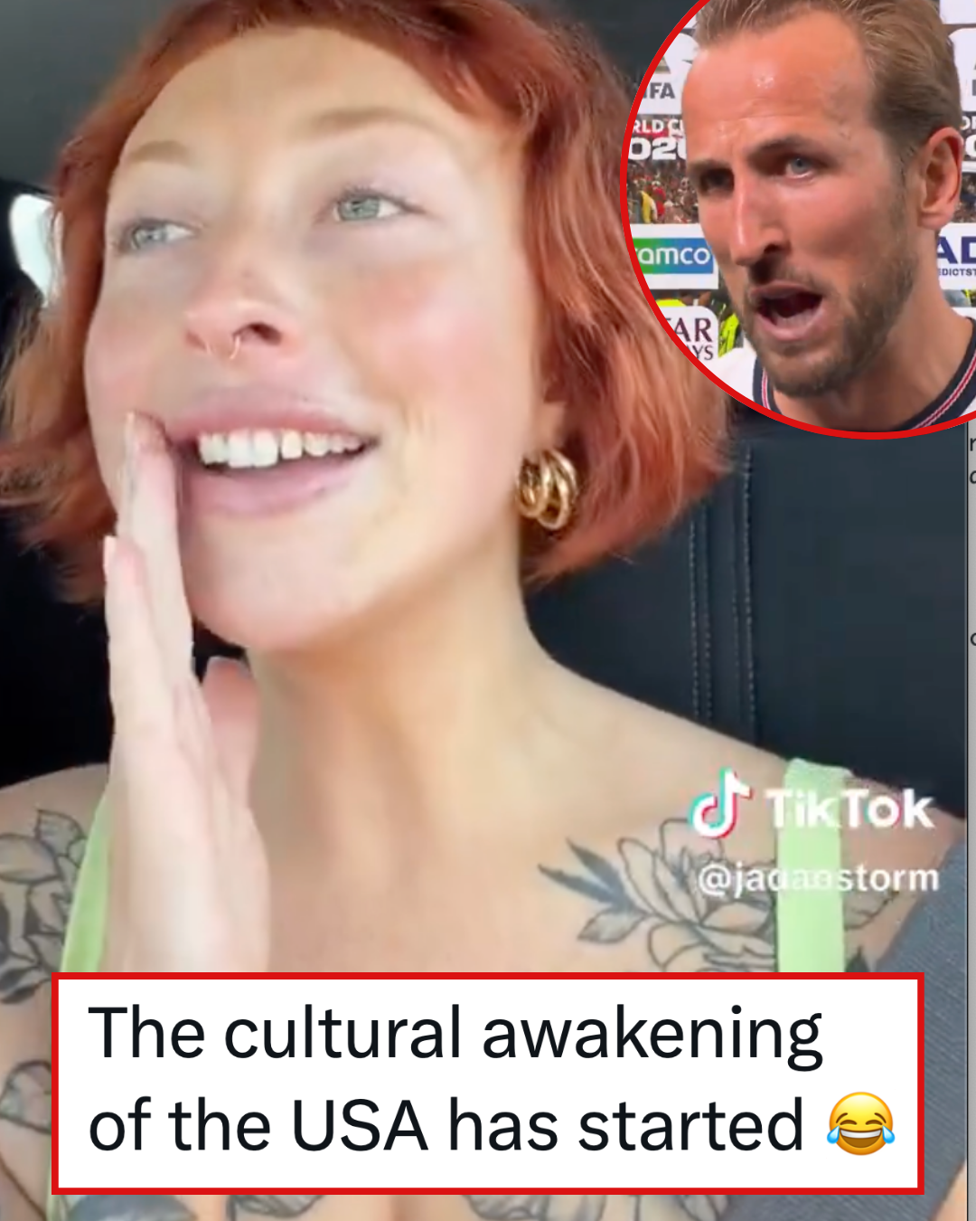 This American met eight English football fans and now her vocabulary has changed forever and people loved it