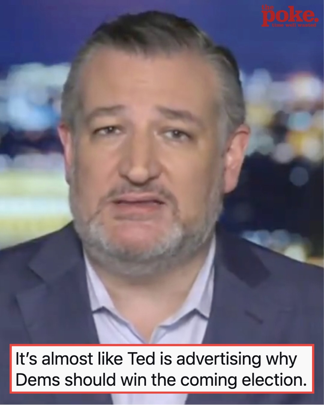 Ted Cruz tried to warn Fox News viewers what will happen if 