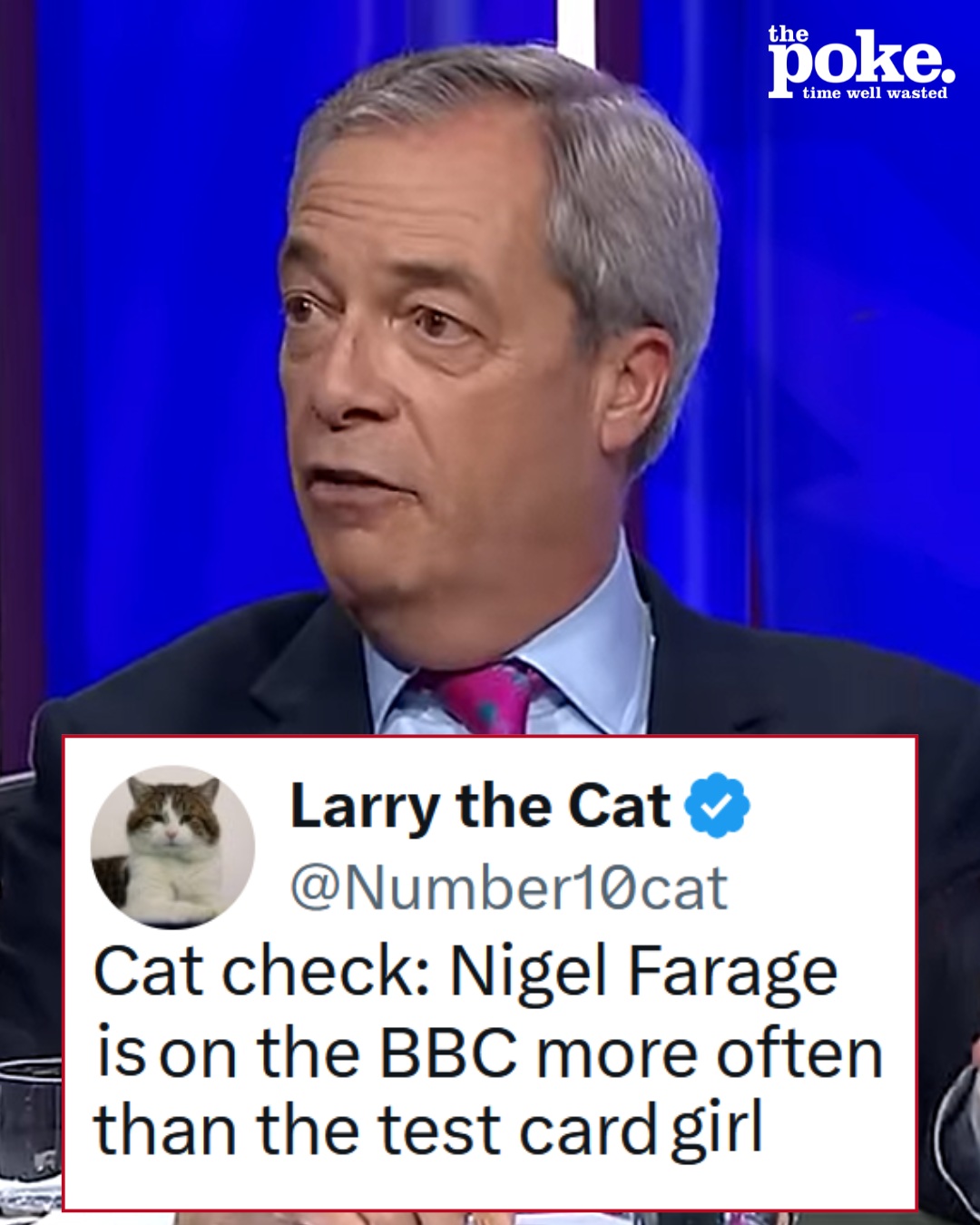 Nigel Farage claimed a so-called ban on him being on Desert Island Discs is down to BBC bias, and 38 Question Time appearances entered the chat