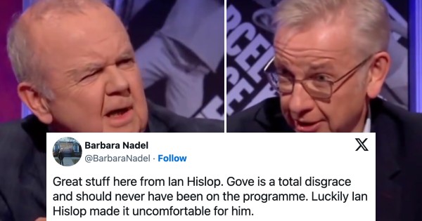 Ian Hislop relentlessly tore “cockroach” Michael Gove apart 