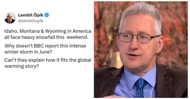 Lembit Öpik’s proof that climate change is a hoax was far from the gotcha he thought it was – 18 scorching clapbacks